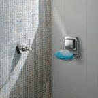 Jabonera con Ventosa Cromada