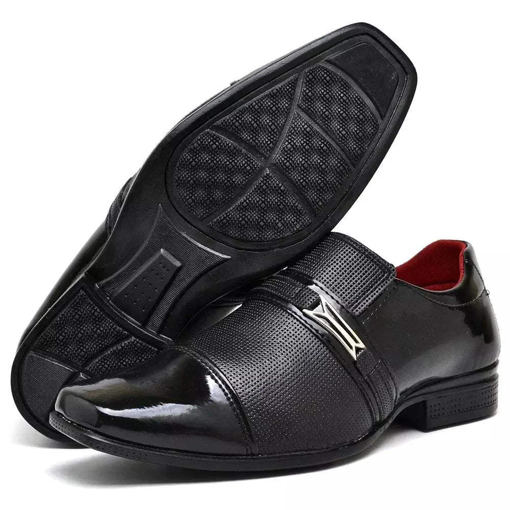 Zapato Social Masculino Charol