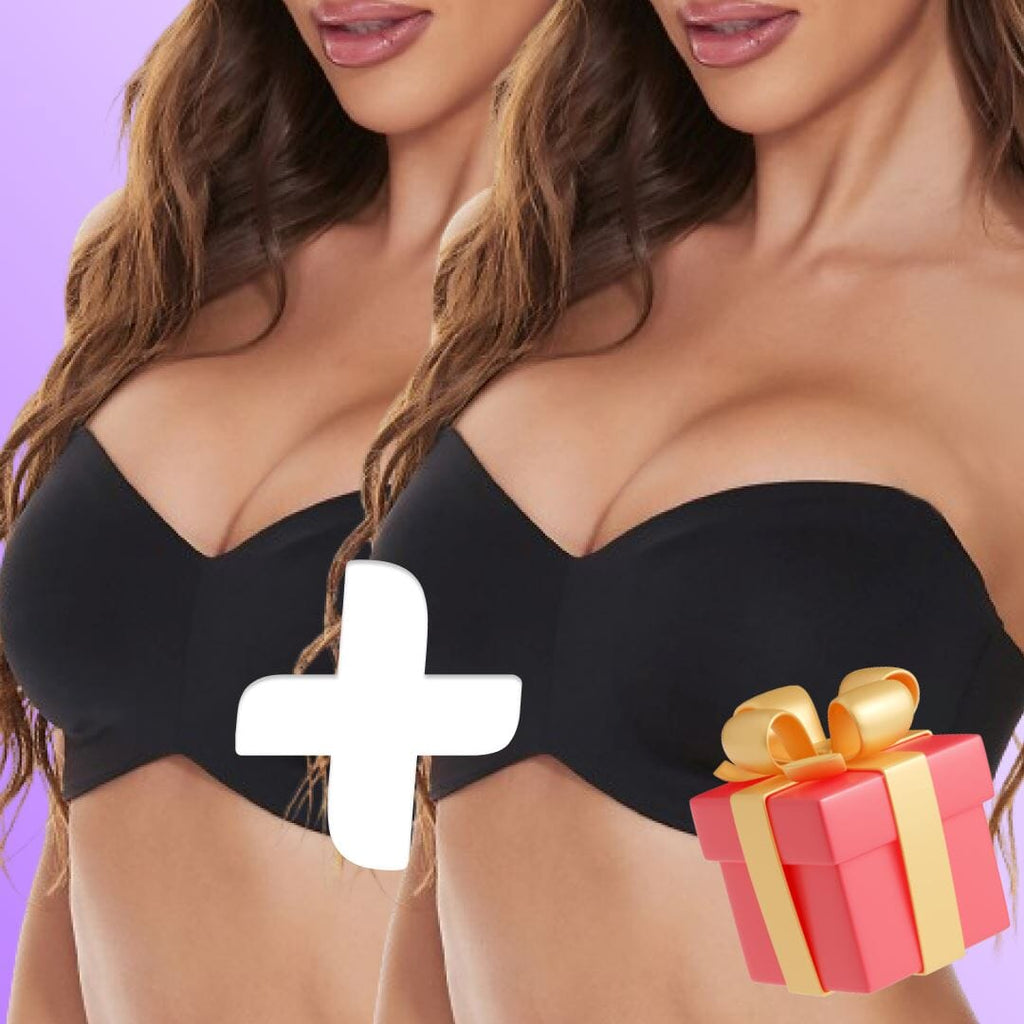 Damen BH Komfort Premium - Maximaler Halt Ohne Träger - (KAUF 1 und ERHALTE 2) MännerRaum