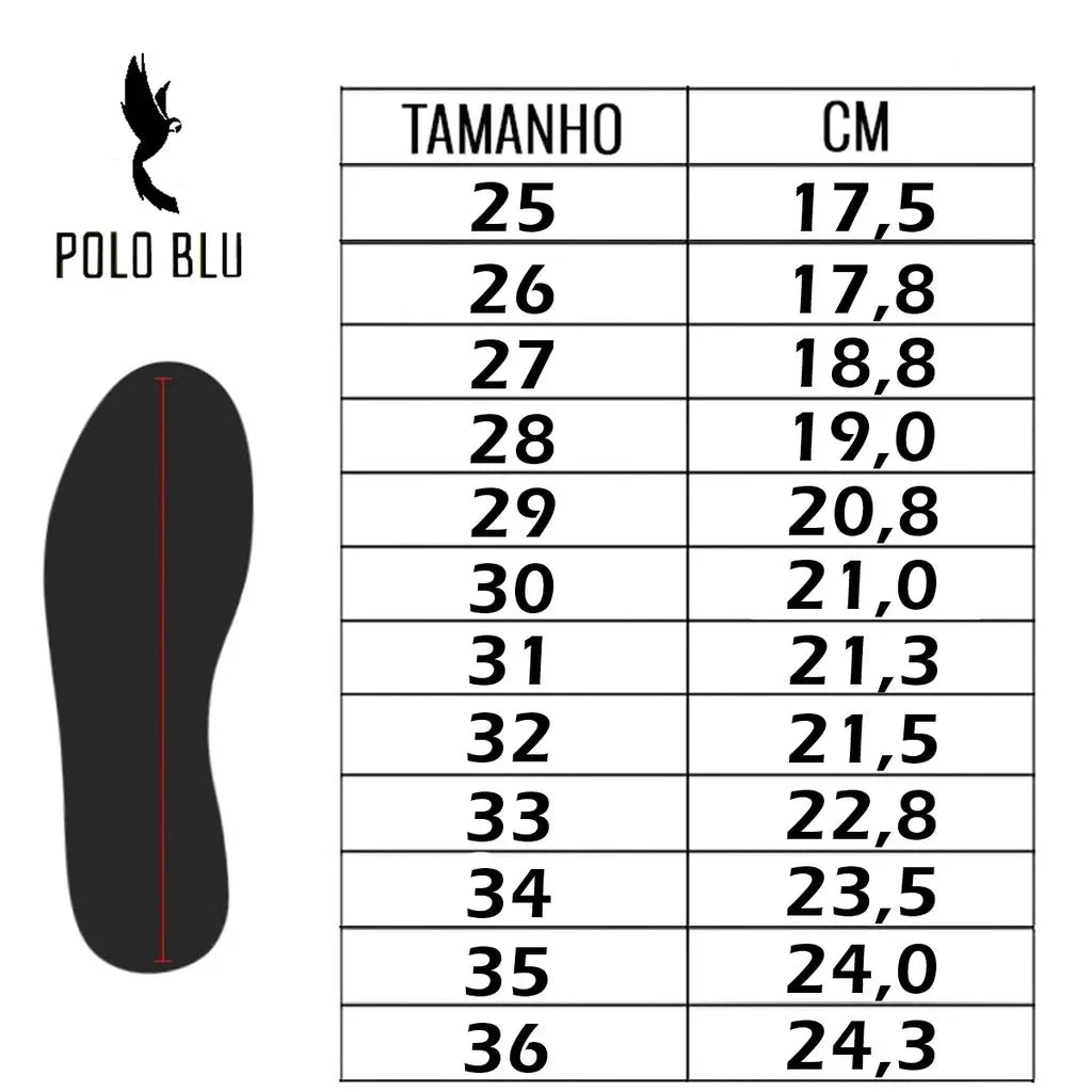 Zapatillas Infantiles Polo Blu