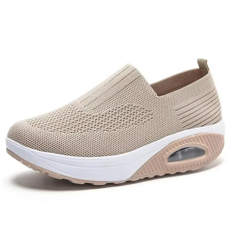 Zapatillas Ortopédicas SlipOn Motion - Tejido Mesh Súper Suave y Amortiguación AIRConfort | Viste Tus Zapatillas Como Un Calcetín