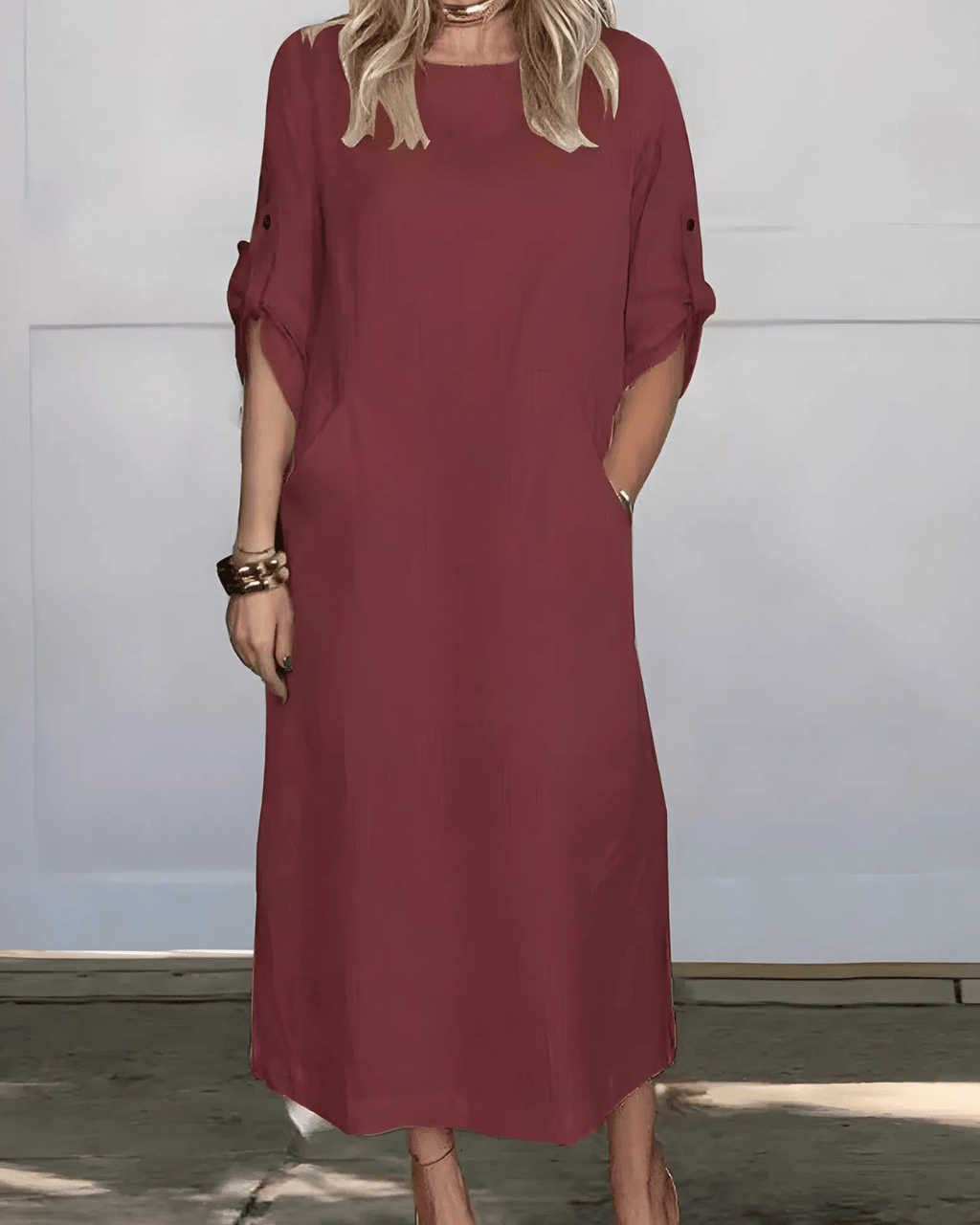 Vestido Casual Susan | Lino Puro - (Sueltito)