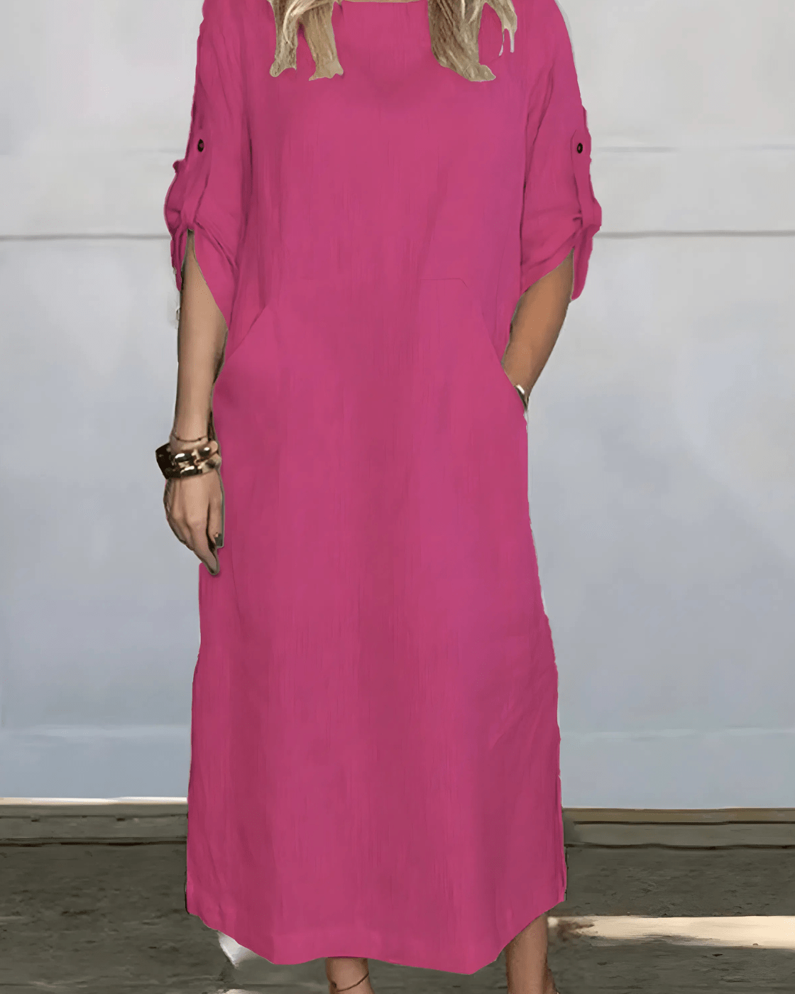 Vestido Casual Susan | Lino Puro - (Sueltito)