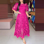 Vestido Femenino de Encaje Anaju